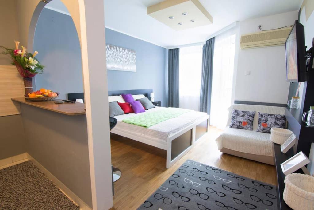 Maxim Appartement Belgrado Buitenkant foto