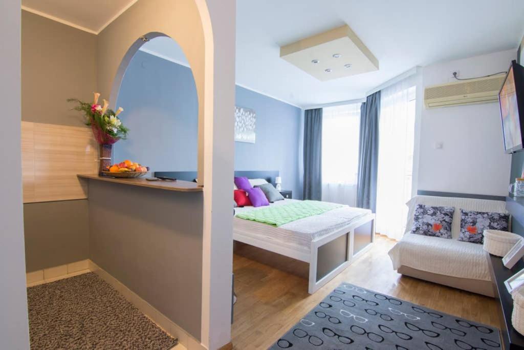 Maxim Appartement Belgrado Buitenkant foto